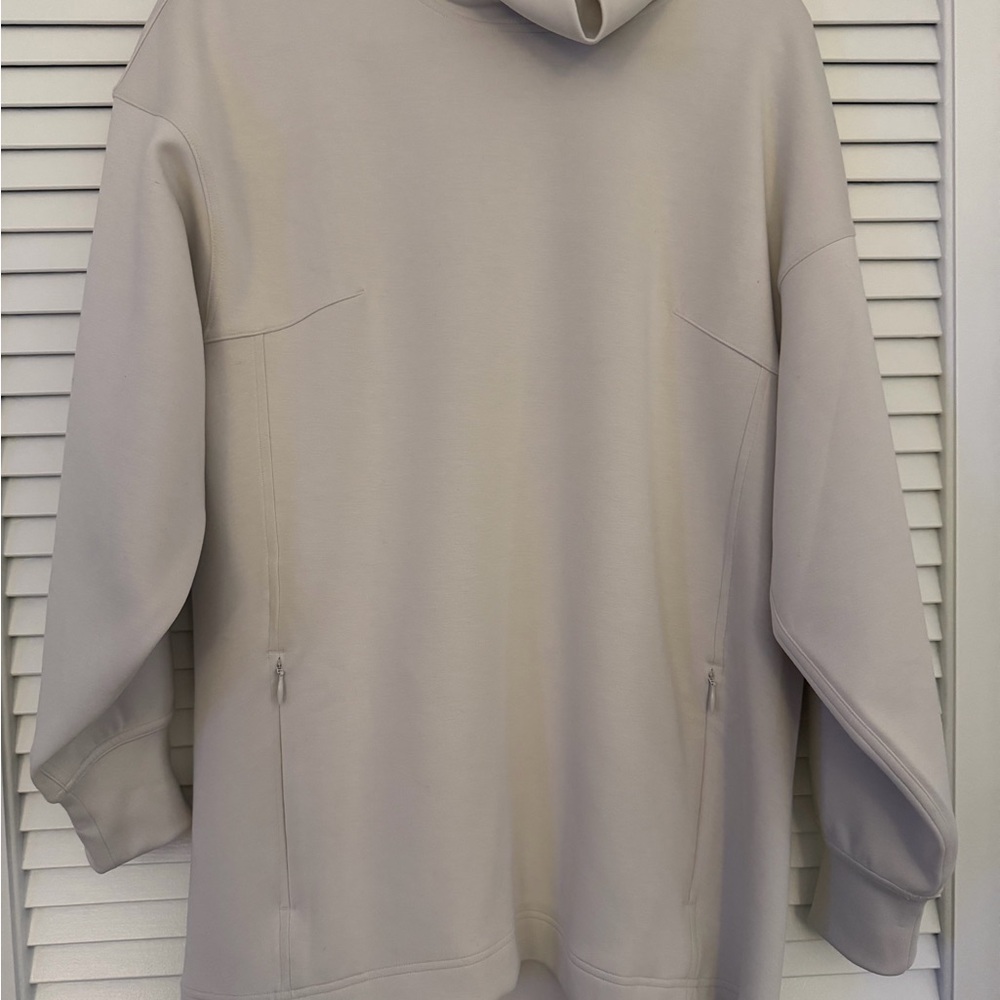 Lululemon Athletica Modal-Blend Turtleneck Tunic in Bone